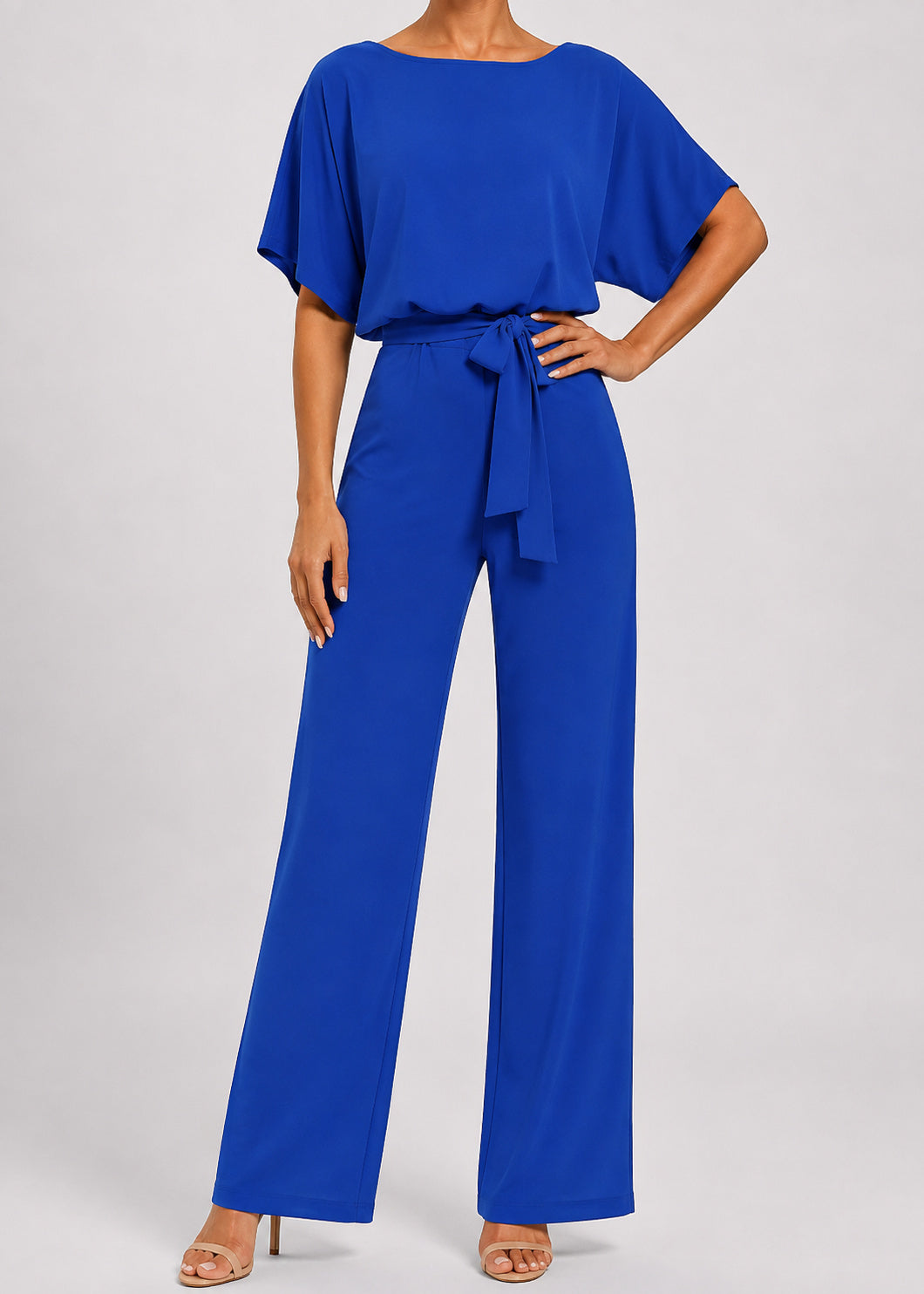 Relaxed Full Length Short Jumpsuit