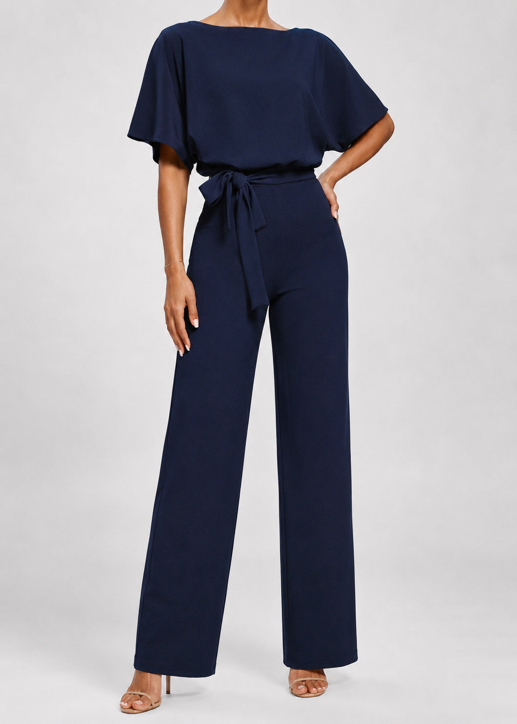 Relaxed Full Length Short Jumpsuit