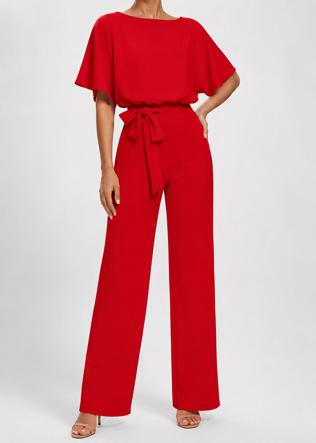 Relaxed Full Length Short Jumpsuit