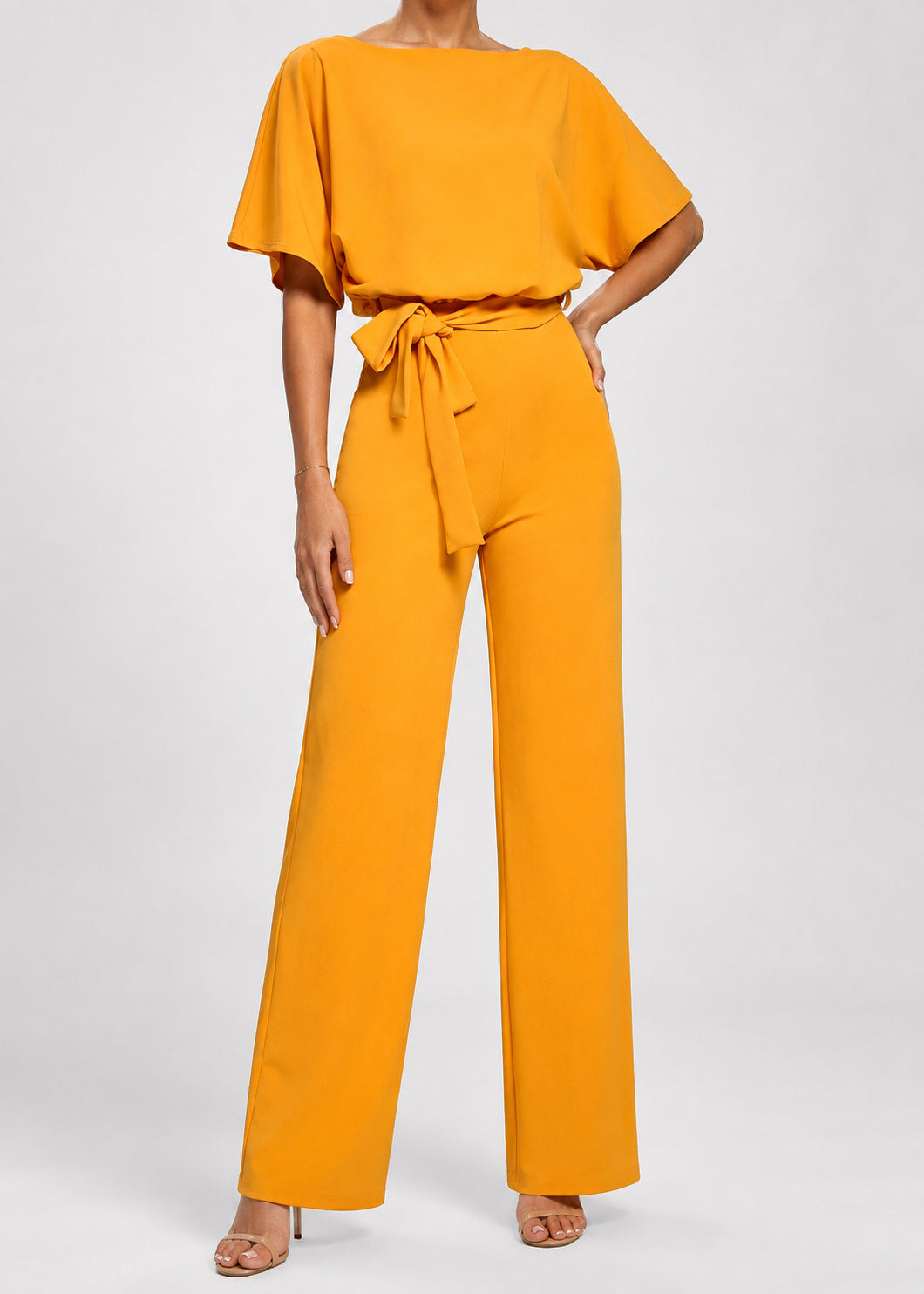 Relaxed Full Length Short Jumpsuit
