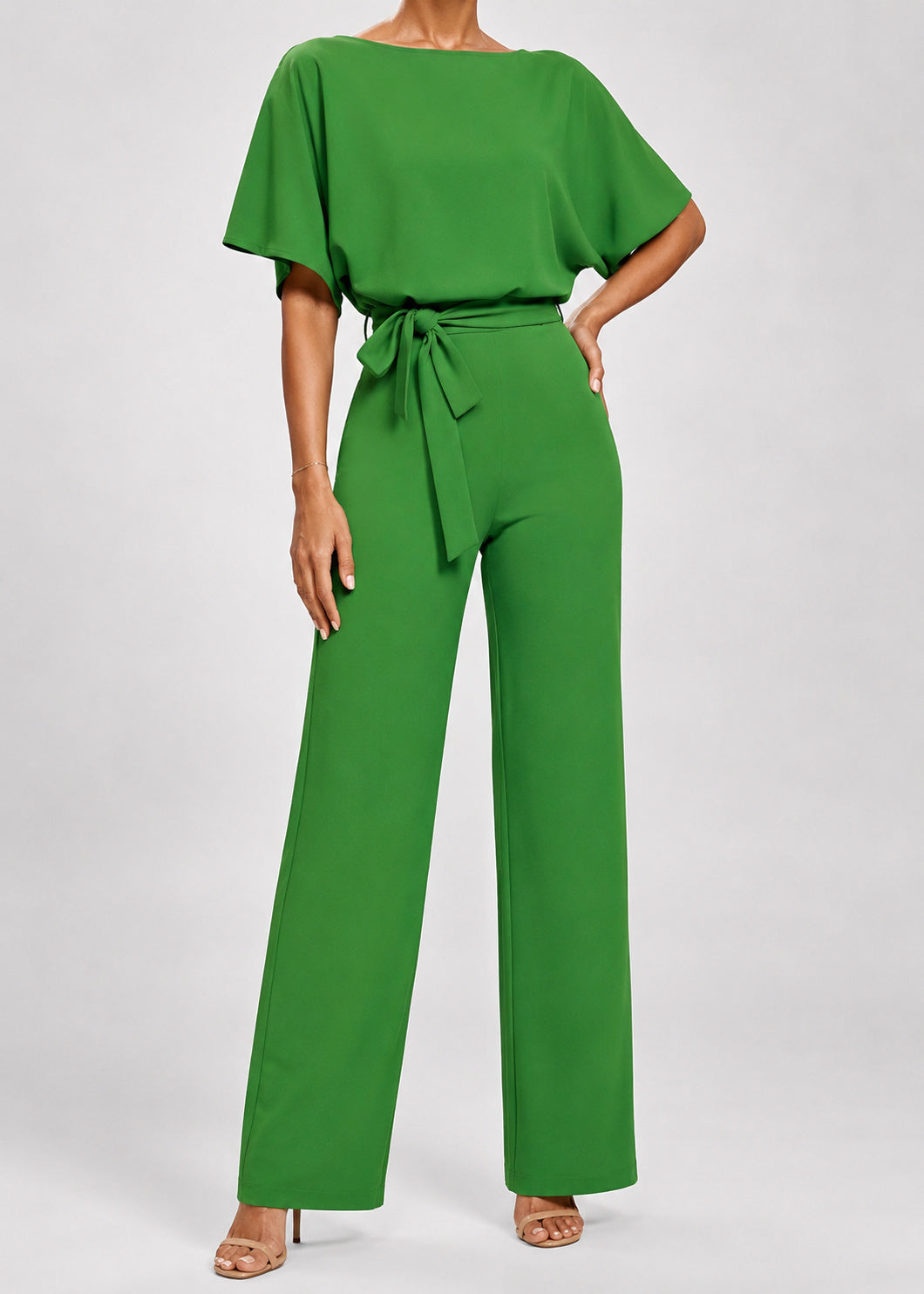Relaxed Full Length Short Jumpsuit