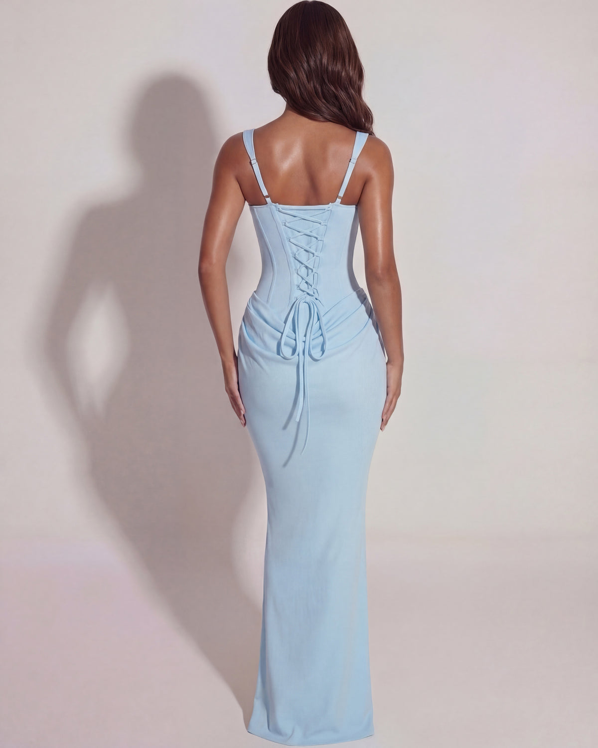 Sleeveless Wedding Guest Bodycon Maxi Dress