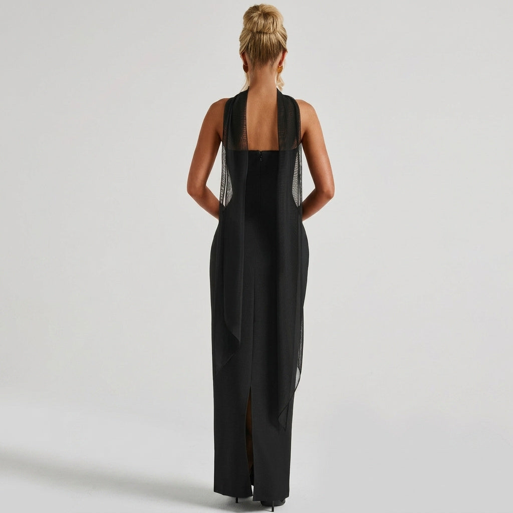 Strapless Bodycon Maxi Dress