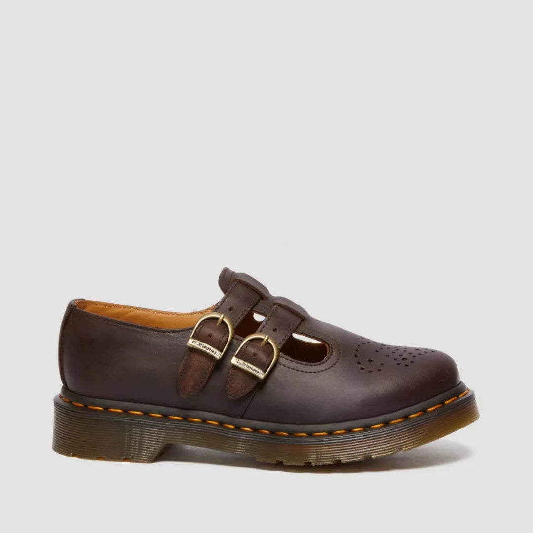 Women's Buckle Leather Mary Jane Shoes