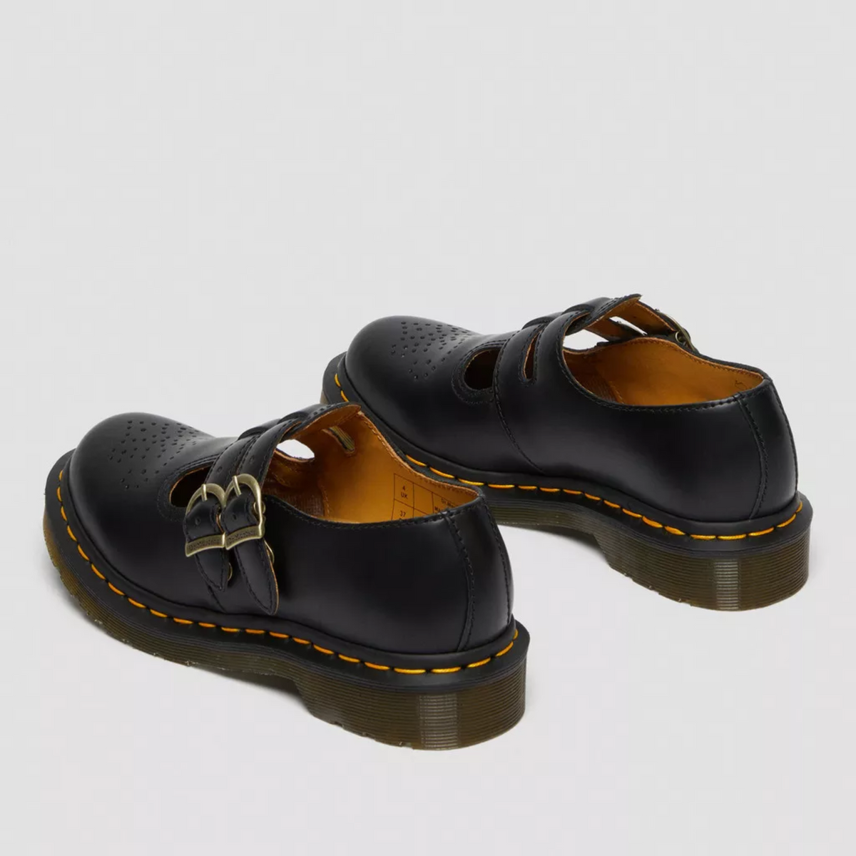 Women's Buckle Leather Mary Jane Shoes