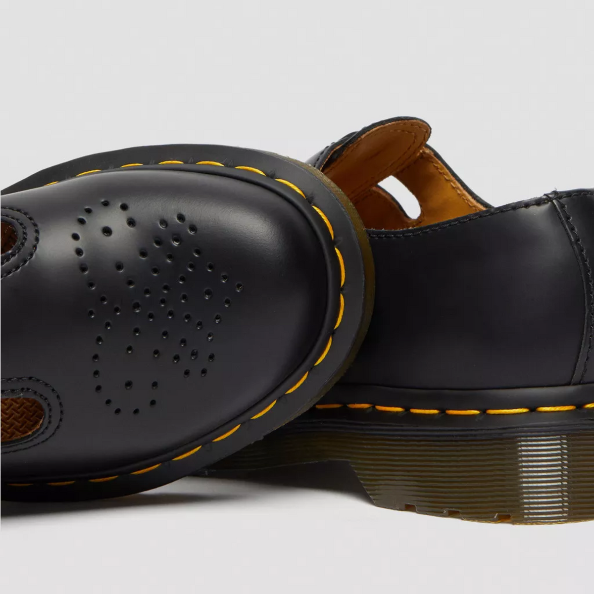Women's Buckle Leather Mary Jane Shoes
