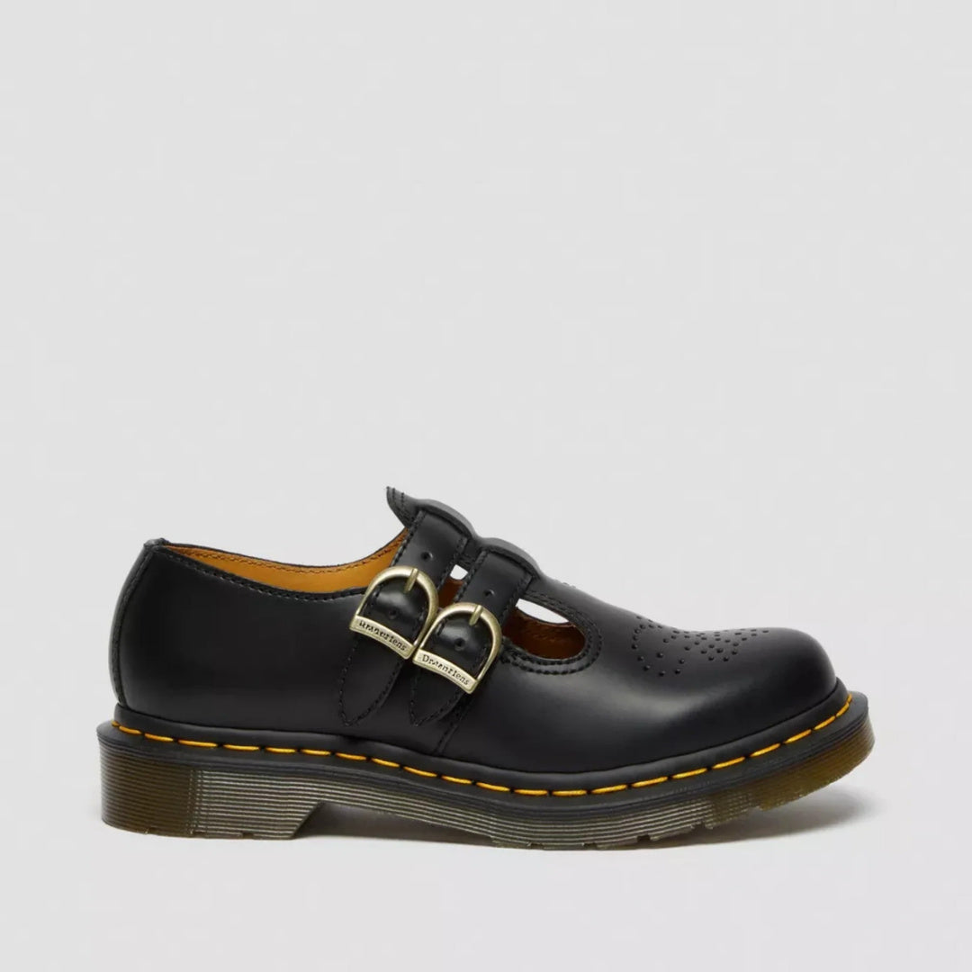 Women's Buckle Leather Mary Jane Shoes