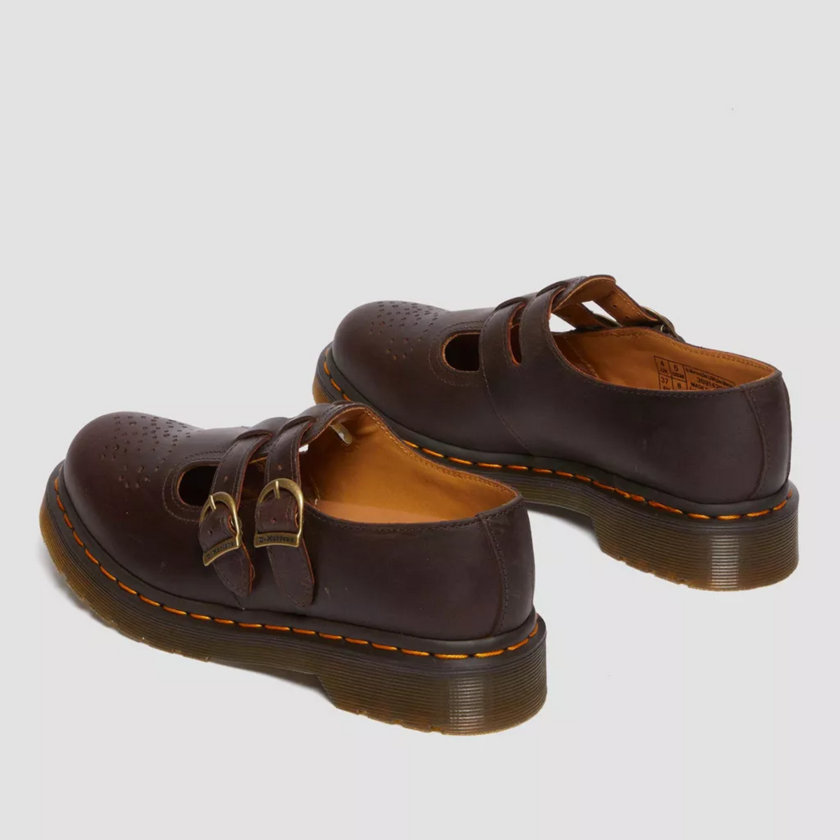 Women's Buckle Leather Mary Jane Shoes