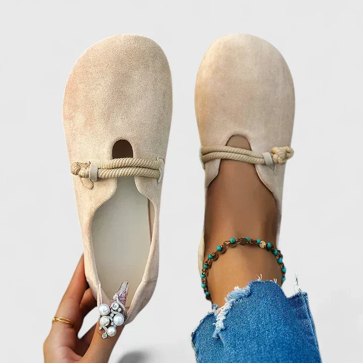 Women's Faux Leather Cushioned Orthopedic Loafers
