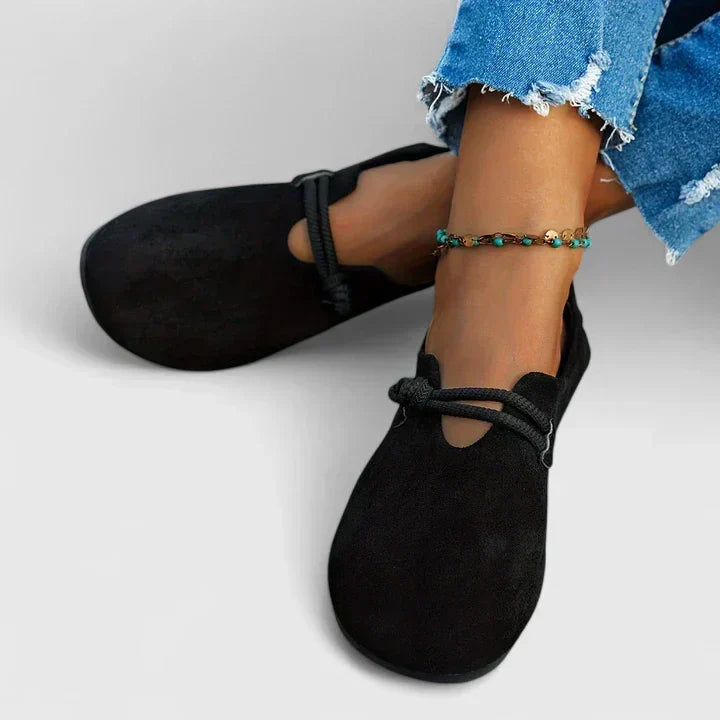 Women's Faux Leather Cushioned Orthopedic Loafers