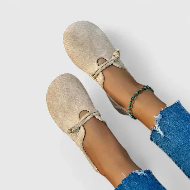Women's Faux Leather Cushioned Orthopedic Loafers