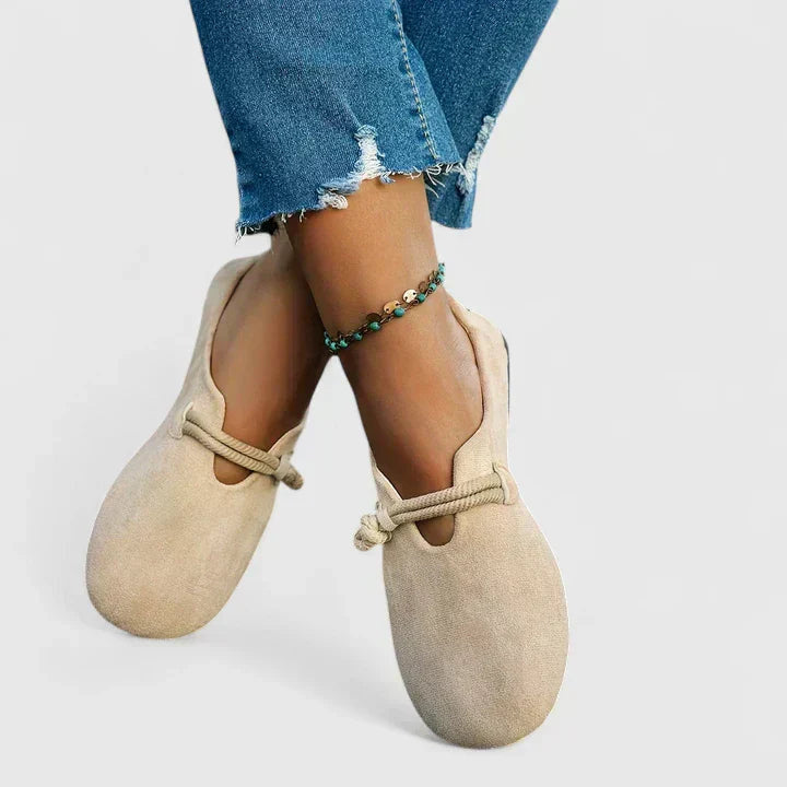 Women's Faux Leather Cushioned Orthopedic Loafers