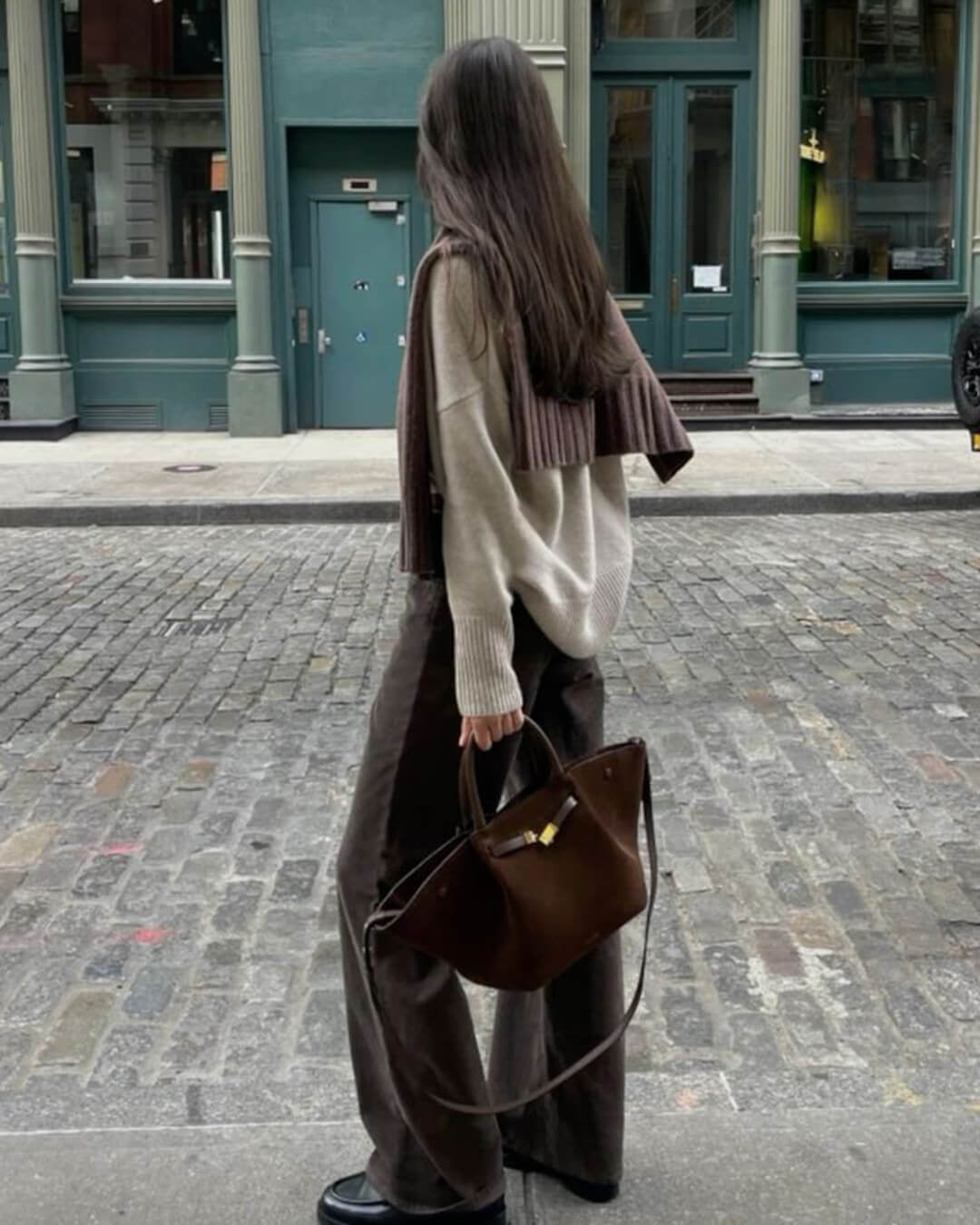 Women's Faux Suede Bag
