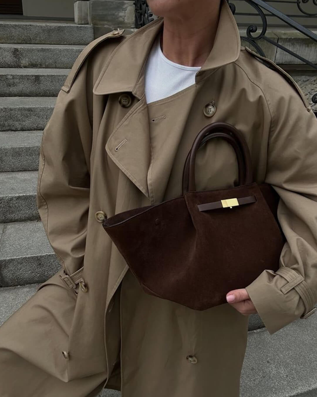 Women's Faux Suede Bag