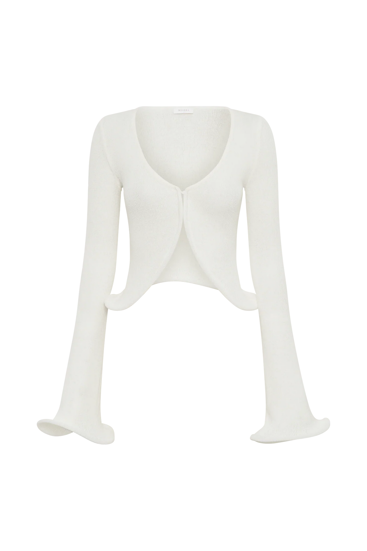 Women's Fitted Long Sleeve Knit Top and Skirt Set