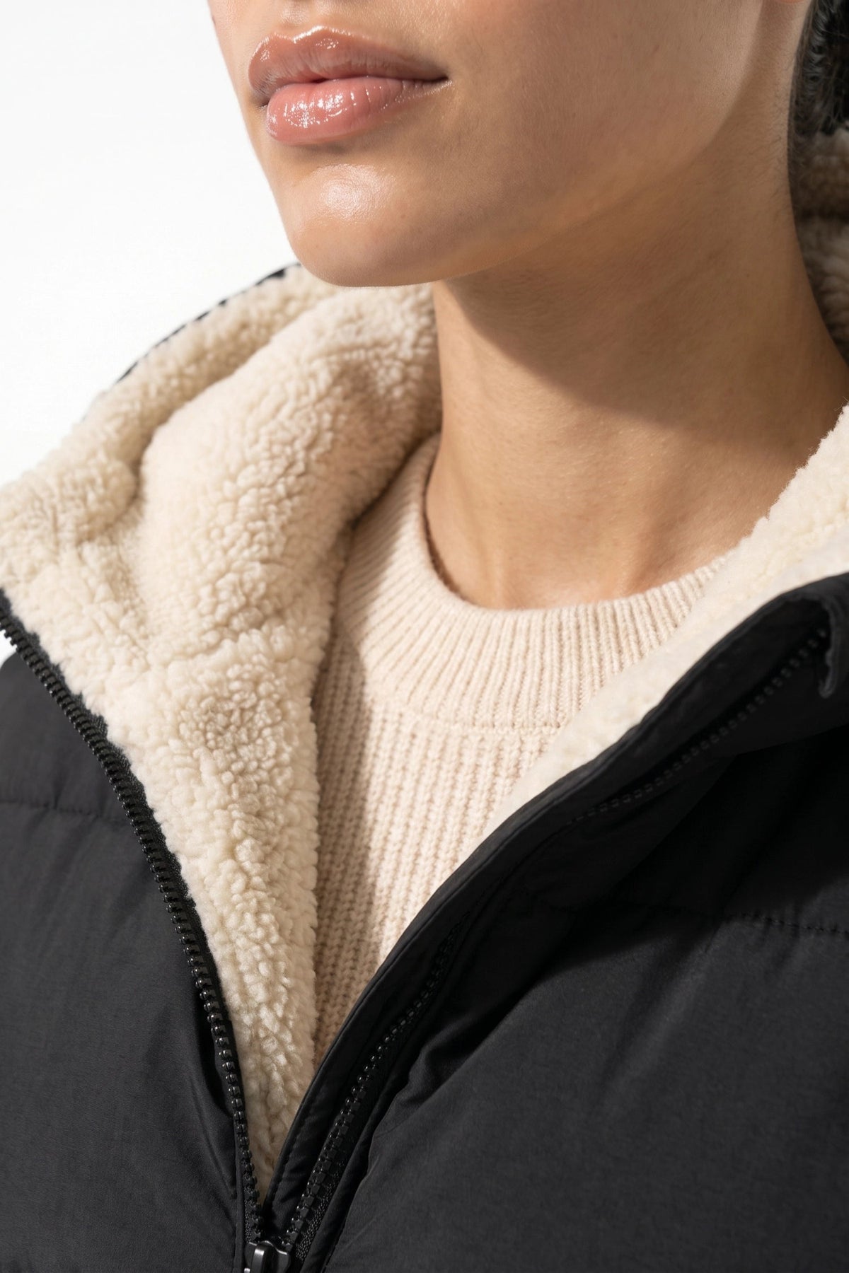 Women's Full Length Hooded Long Puffer Coat