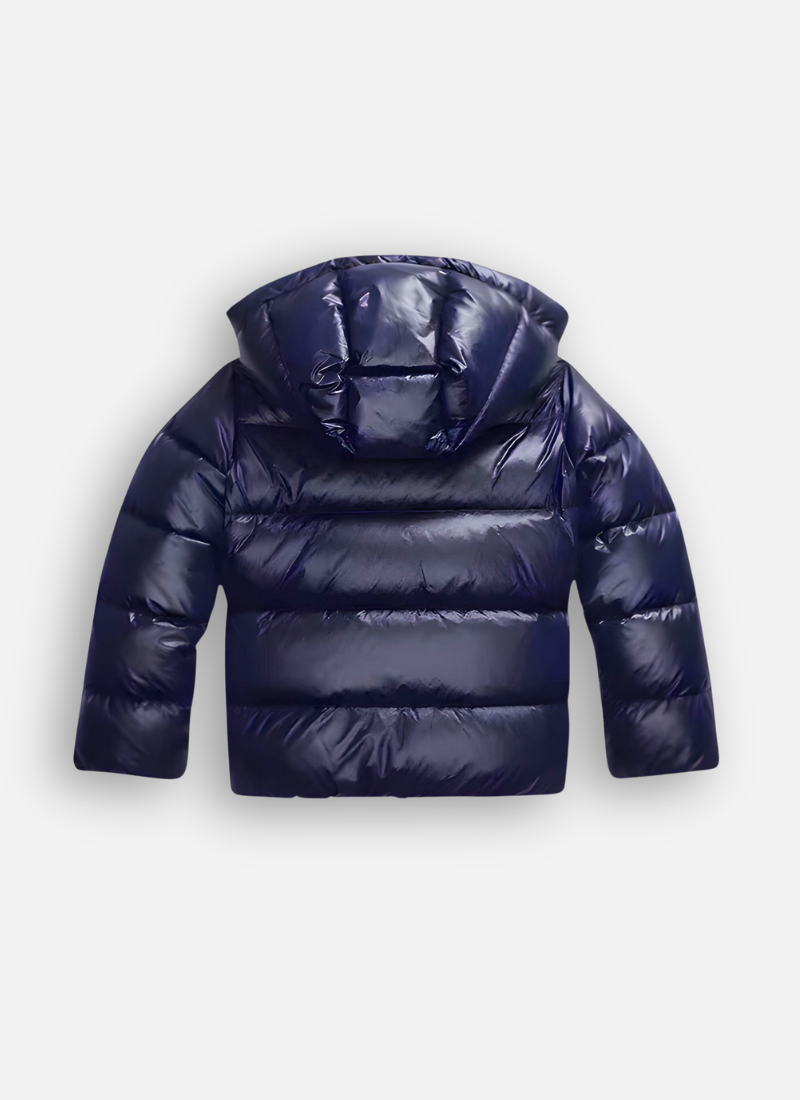 Women's Hooded Plain Puffer Jacket