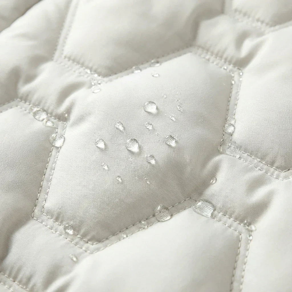 Women's Hooded Quilted Long Down Puffer Coat