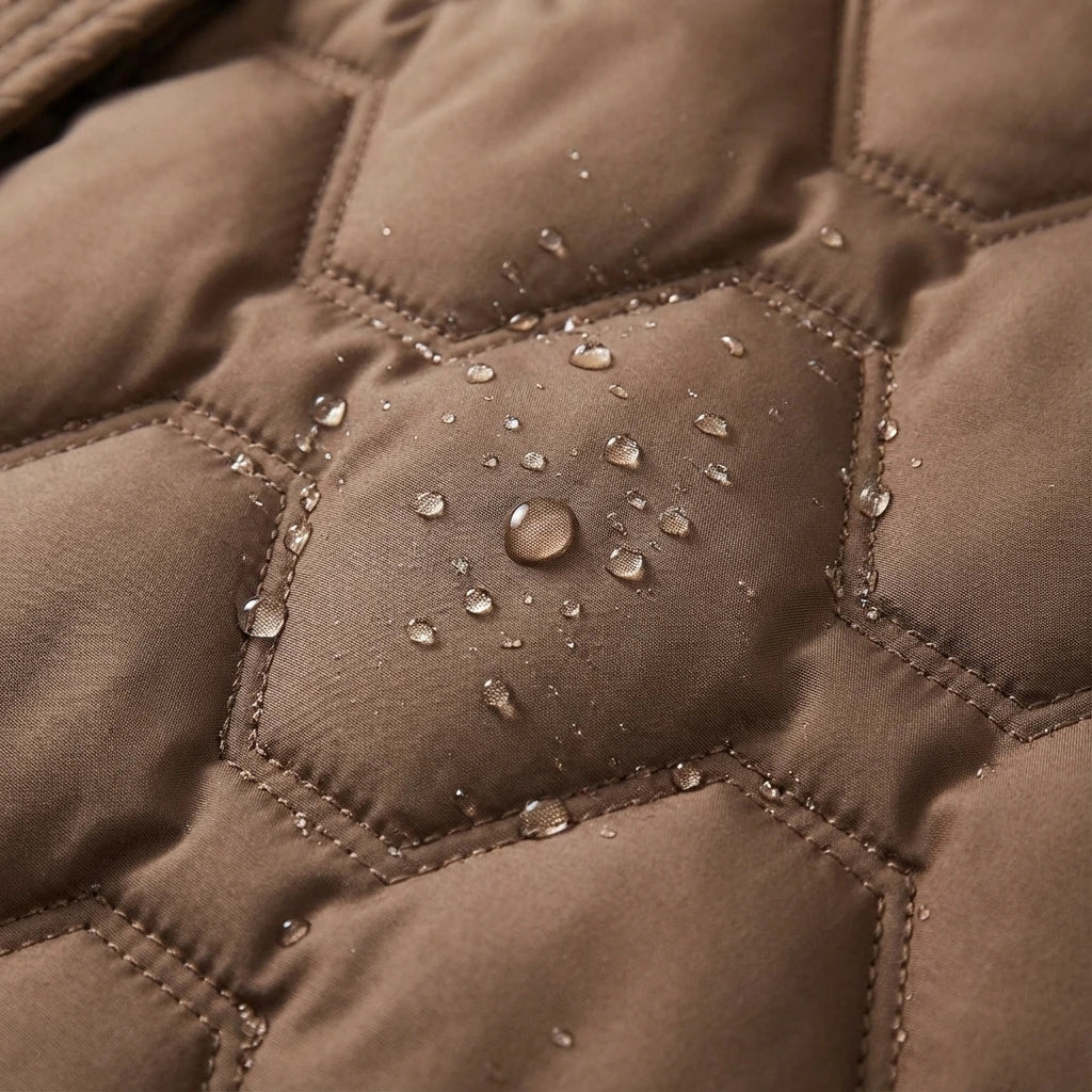 Women's Hooded Quilted Long Down Puffer Coat