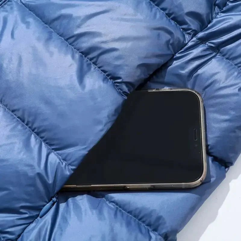 Women's Hooded Quilted Longline Puffer Coat