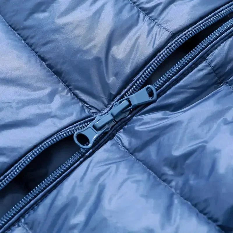 Women's Hooded Quilted Longline Puffer Coat