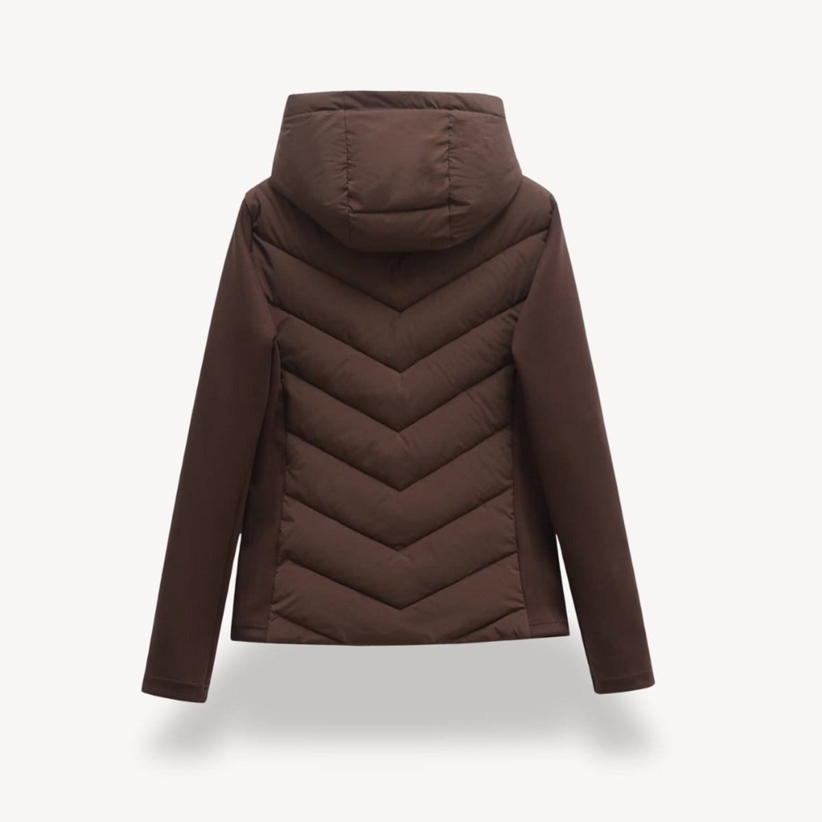 Women's Hooded Zip-Up Quilted Jacket