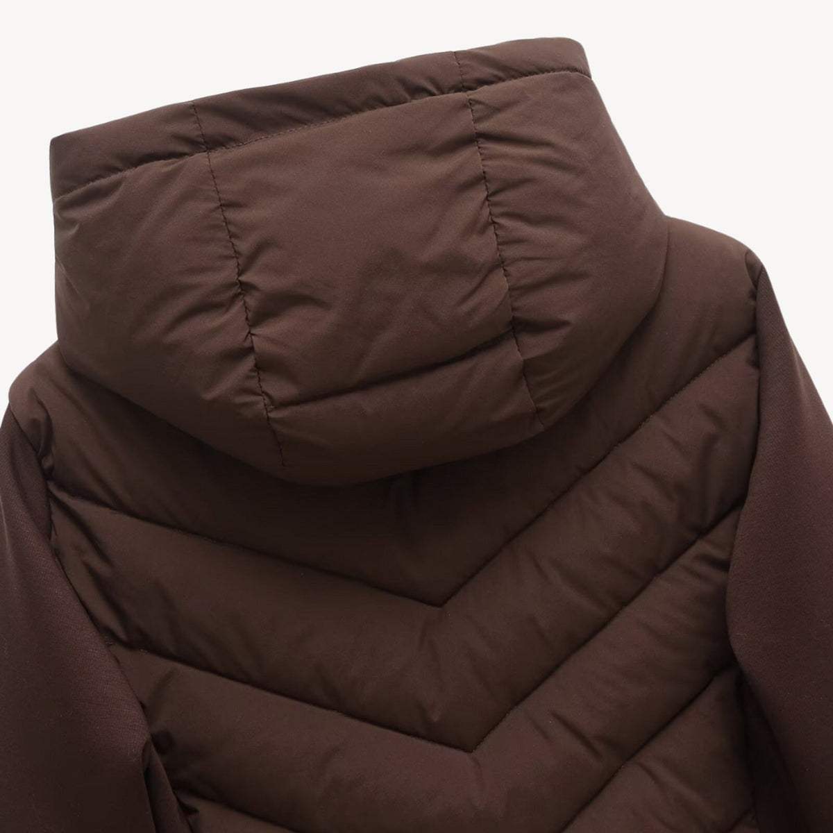 Women's Hooded Zip-Up Quilted Jacket