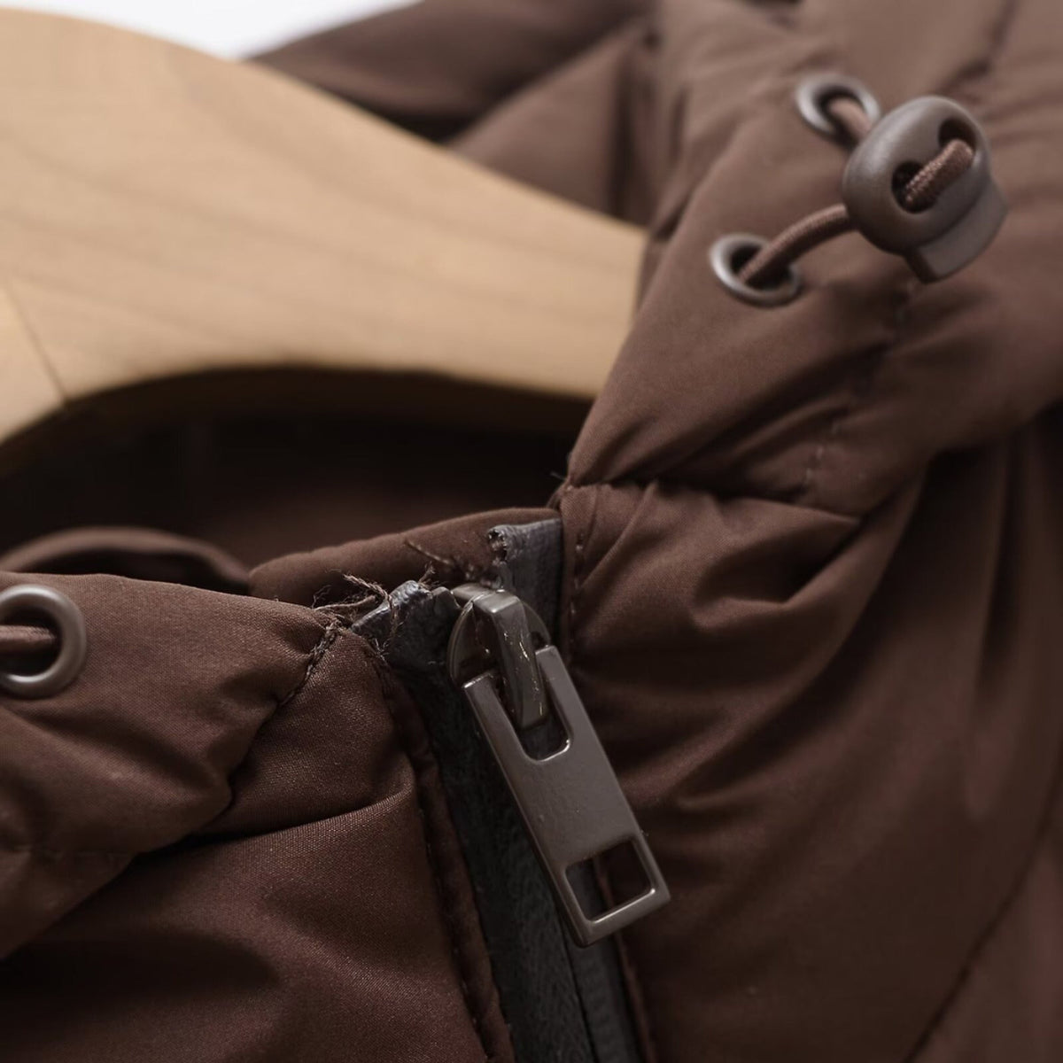 Women's Hooded Zip-Up Quilted Jacket