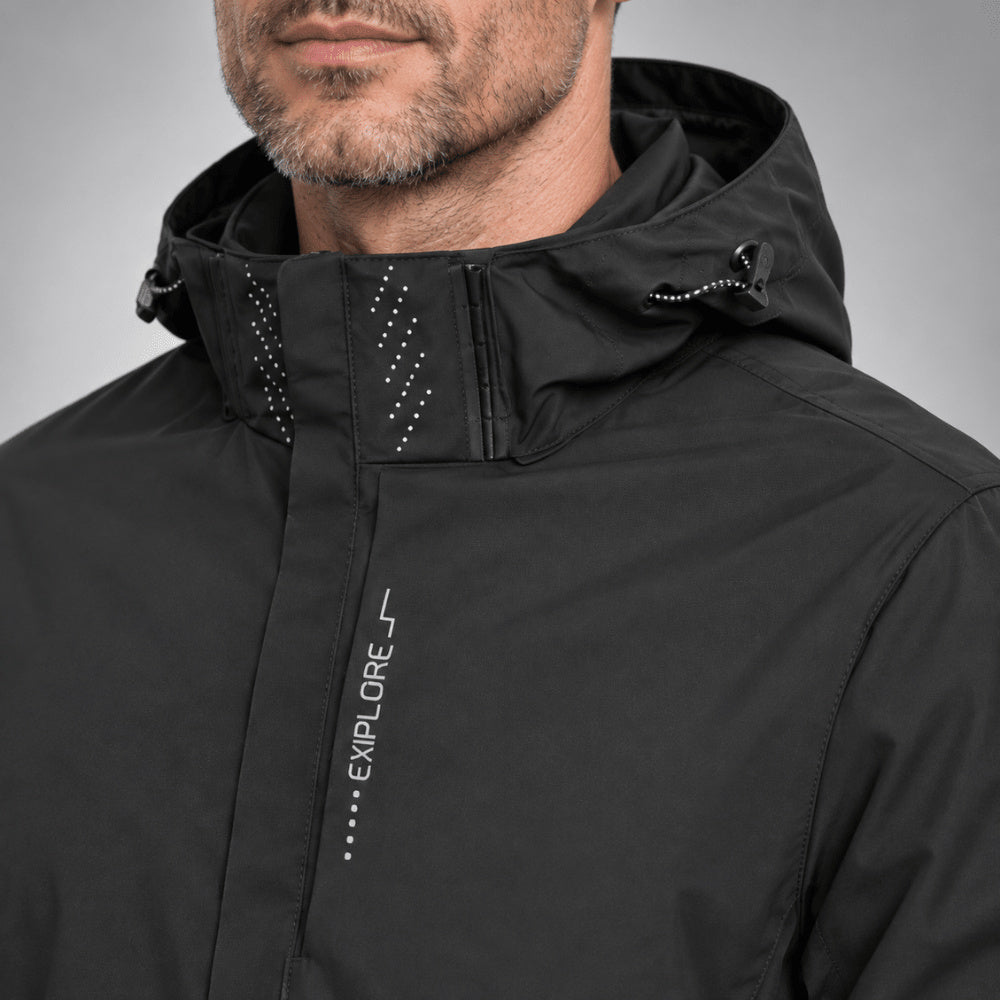 Women's Hooded Zip-Up Waterproof Hiking Jacket