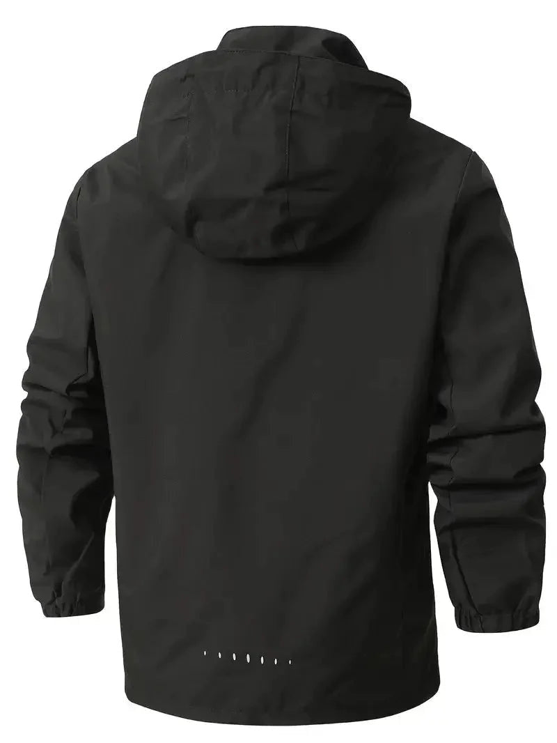 Women's Hooded Zip-Up Waterproof Hiking Jacket