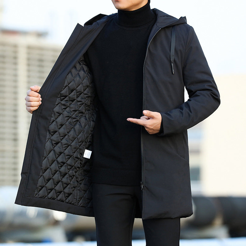 Women's Hooded Zip-Up Winter Coat