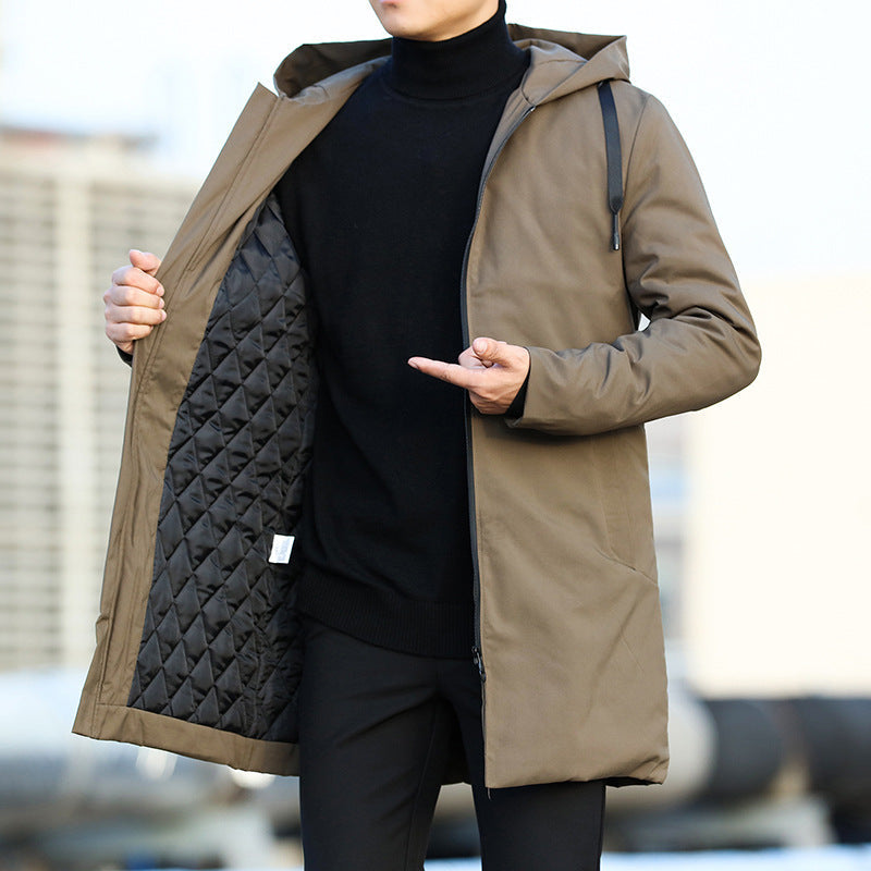 Women's Hooded Zip-Up Winter Coat