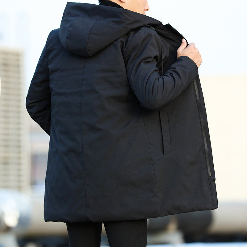 Women's Hooded Zip-Up Winter Coat