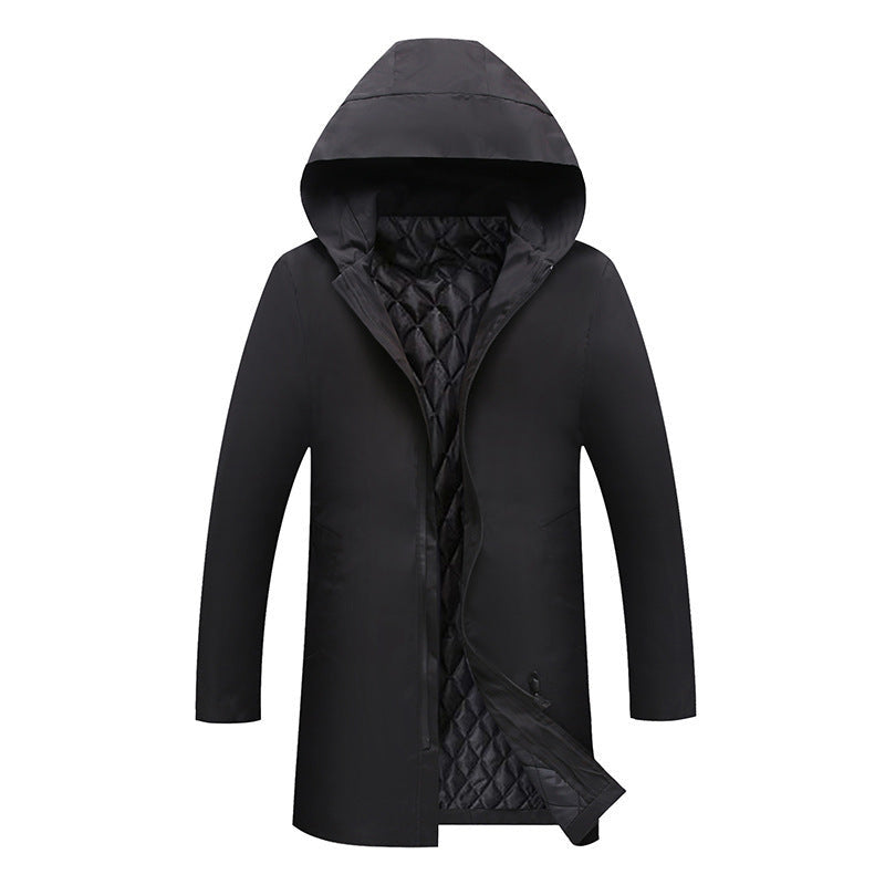 Women's Hooded Zip-Up Winter Coat