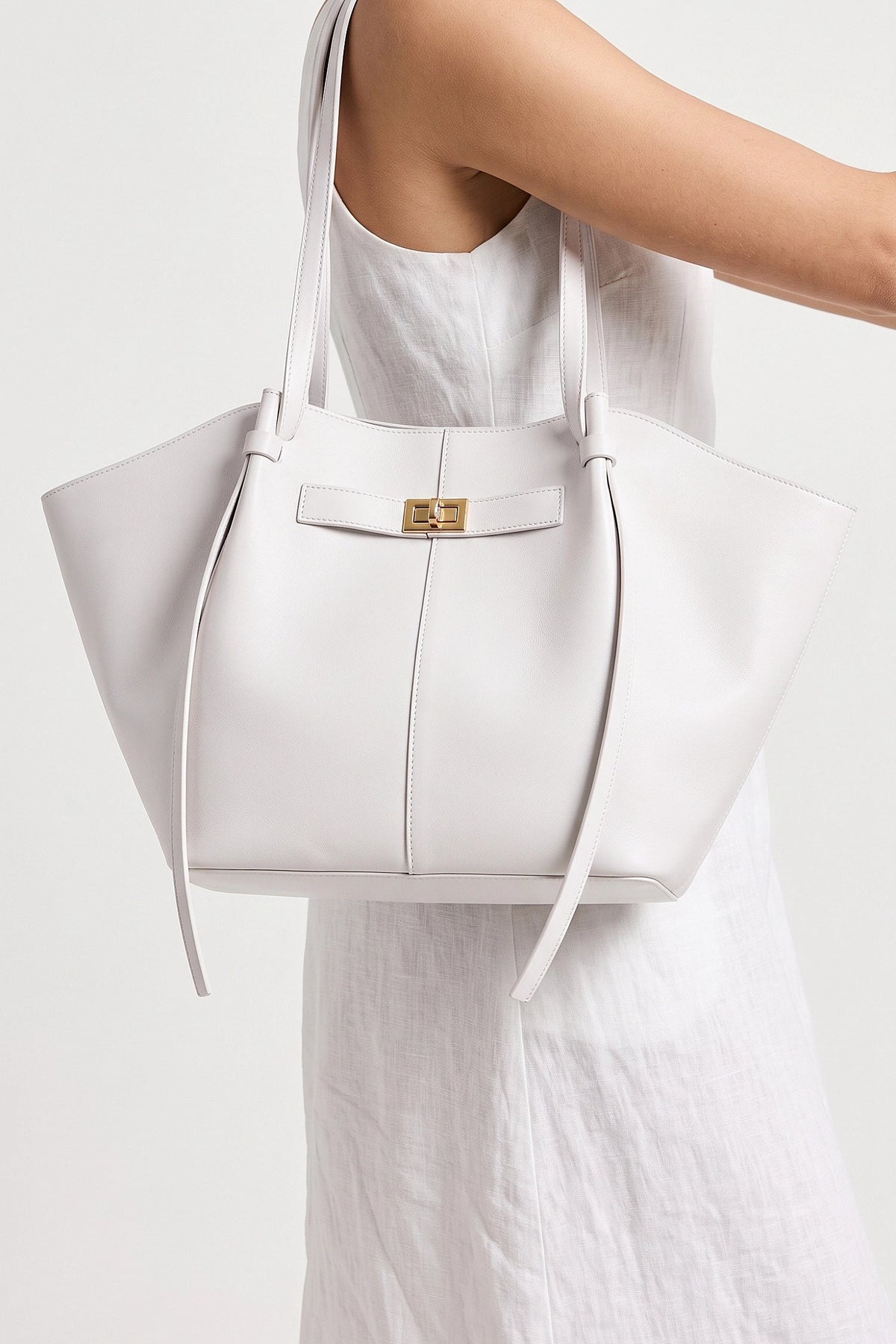 Women's Interior Pocket Shoulder Tote Bag