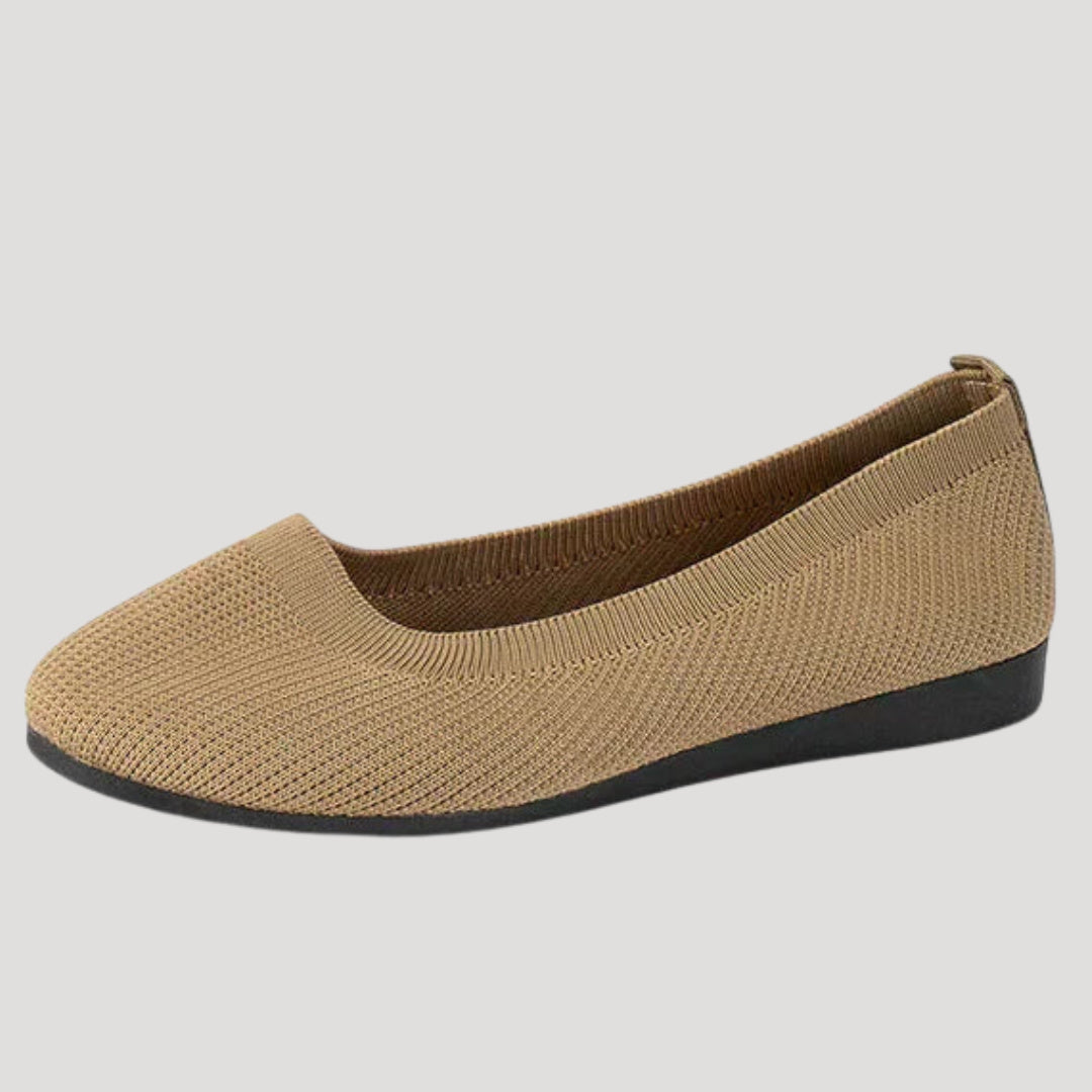 Women's Knitted Slip On Flat Shoes