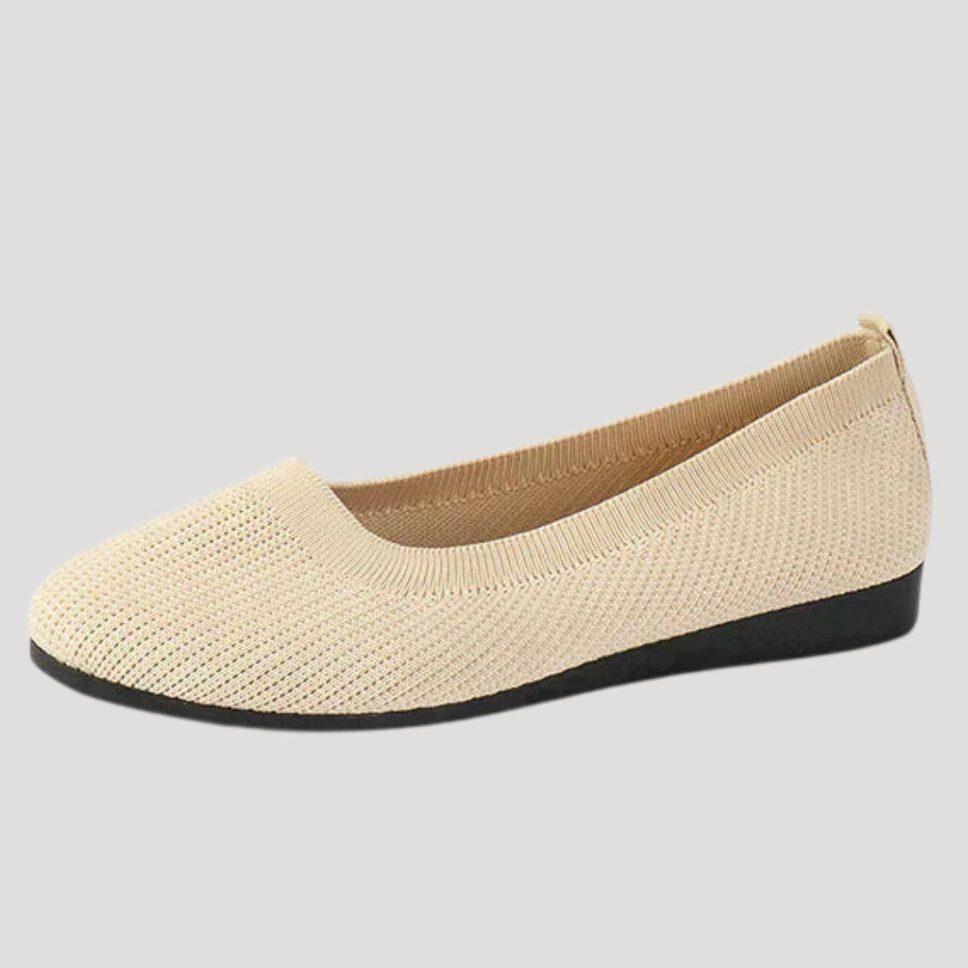 Women's Knitted Slip On Flat Shoes