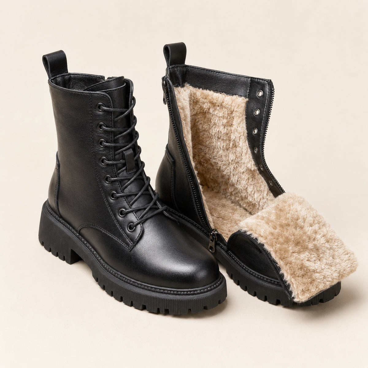 Women's Lace-Up Ankle Boots