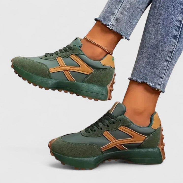 Women's Lace-Up Chunky Sole Trainers
