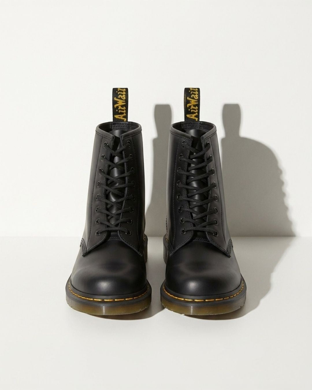 Women's Lace-Up Faux Leather Ankle Boots