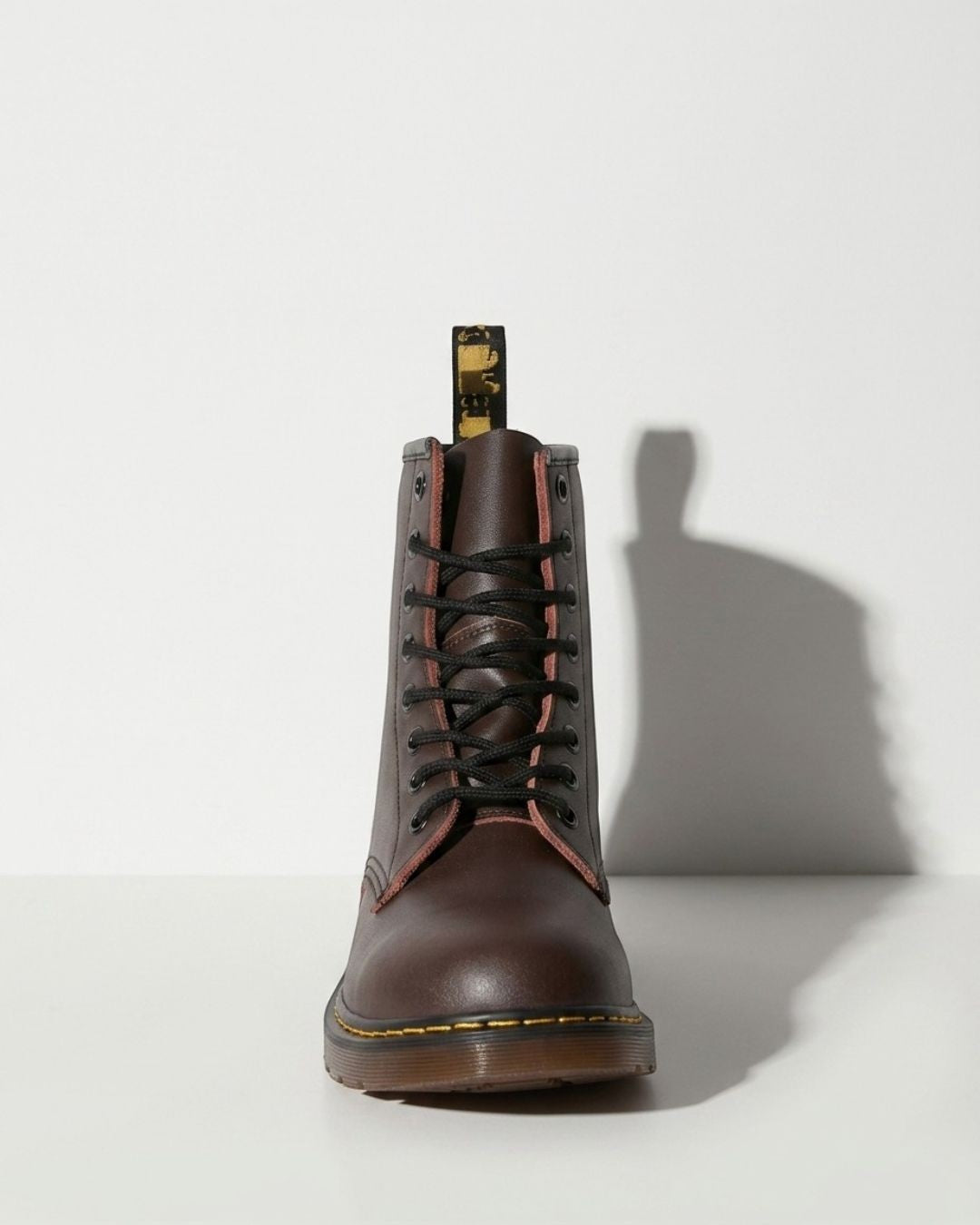 Women's Lace-Up Faux Leather Ankle Boots