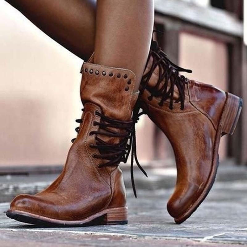 Women's Lace-Up Sierra Boots