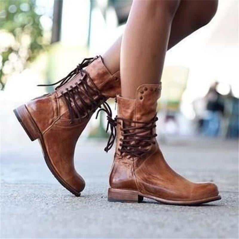 Women's Lace-Up Sierra Boots