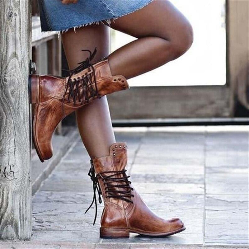 Women's Lace-Up Sierra Boots