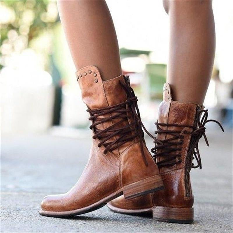 Women's Lace-Up Sierra Boots
