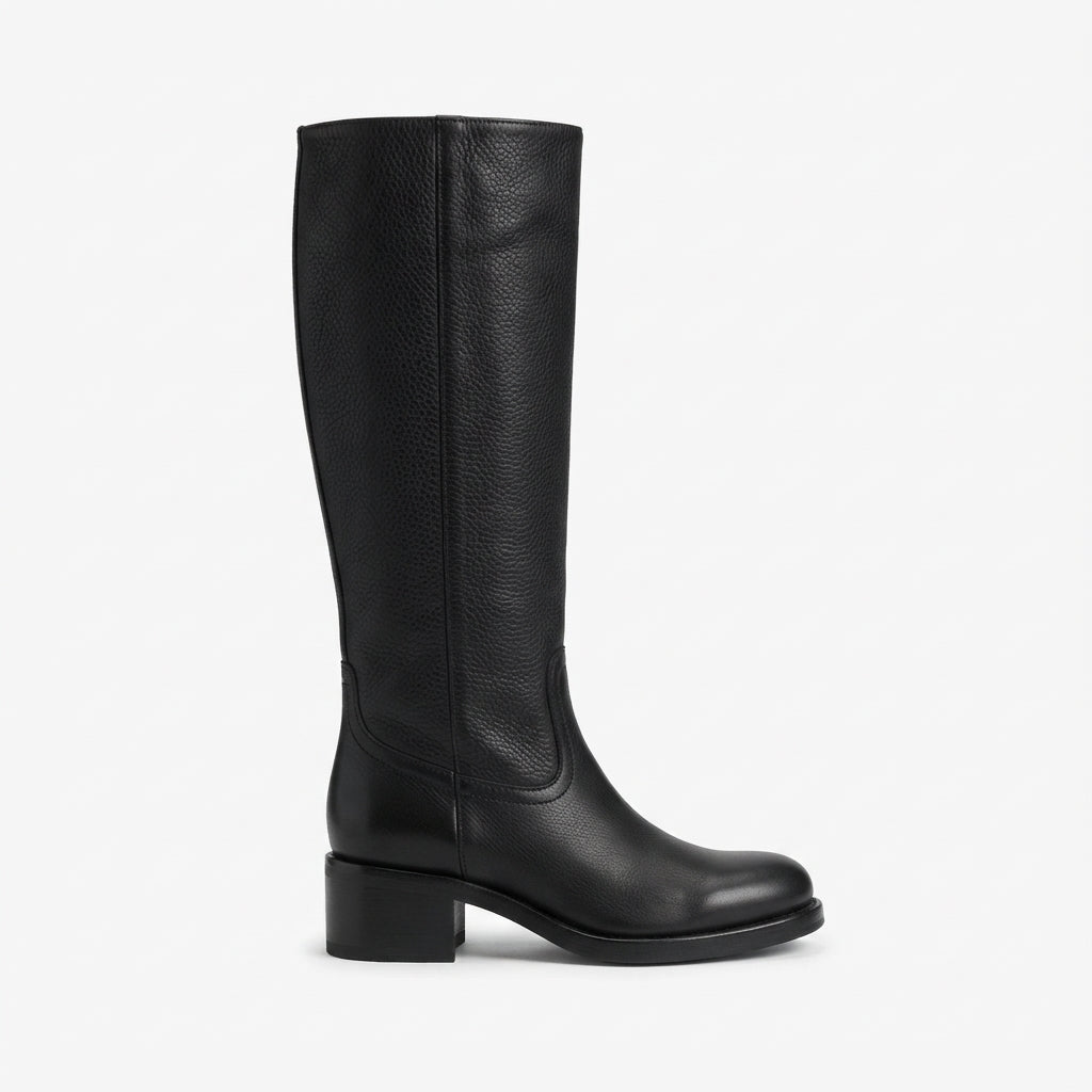 Women's Leather Knee High Boots