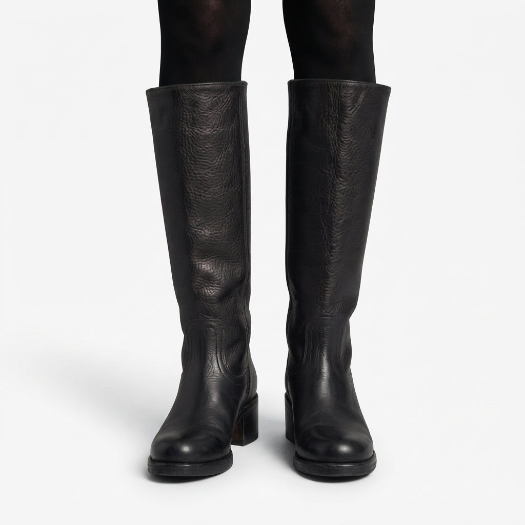 Women's Leather Knee High Boots