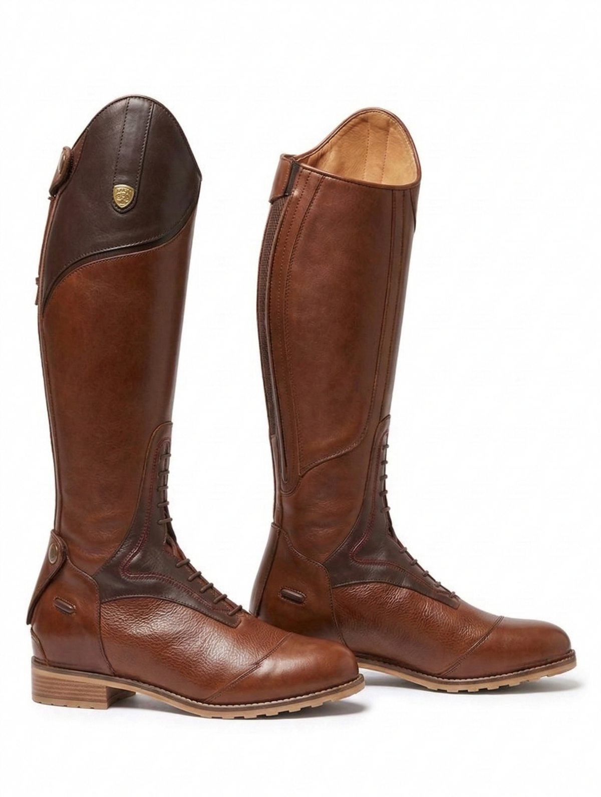 Women's Leather Riding Boots