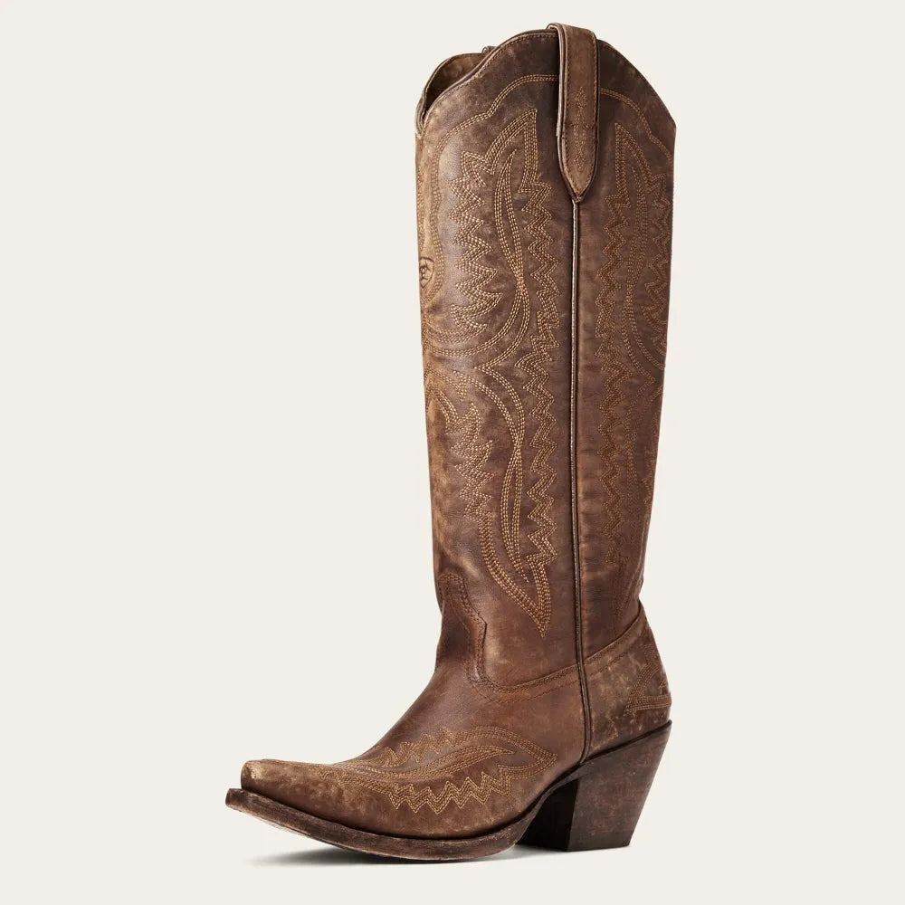 Women's Leather Western Shoes