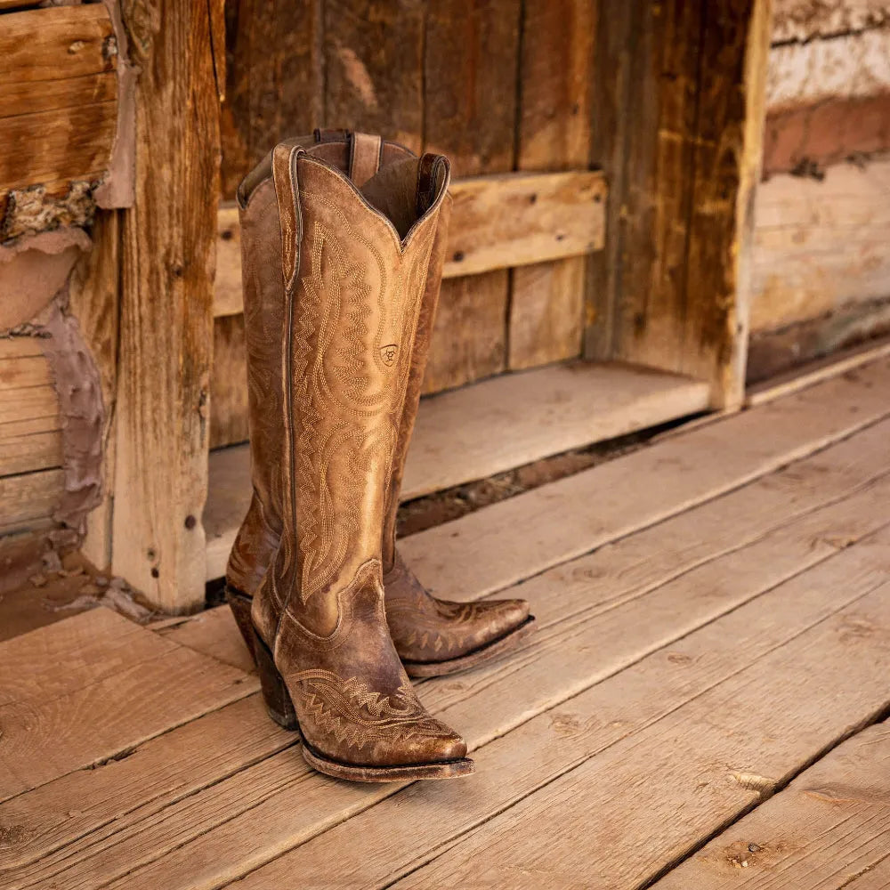 Women's Leather Western Shoes